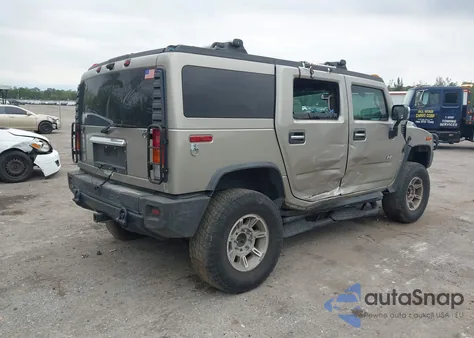 2003 Hummer H2 из США, поврежденный, VIN 5GRGN23U33H145838